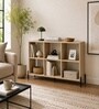 Urban Majesty Premium Multi Utility Rack Book Shelf In Sylvan Oak Light Finish
