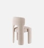 Urban Opulence Premium Boucle Dining Chair In Beige Colour