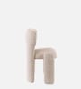 Urban Opulence Premium Boucle Dining Chair In Beige Colour