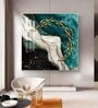 Urban Serenity Glass Finish Square Wall Art