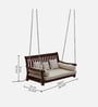 Urban Solid Wood Swing In Rosewood Finish