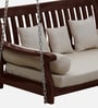 Urban Solid Wood Swing In Rosewood Finish