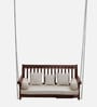 Urban Solid Wood Swing In Rosewood Finish