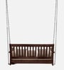 Urban Solid Wood Swing In Rosewood Finish