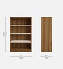 Urbane Book Shelf in Lyon Teak & White Finish
