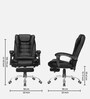 Urbane Pro Leatherette Executive  Chair In Black  Colour