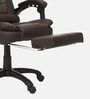 Urbane Leatherette Executive Chair In Brown Colour