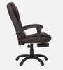 Urbane Leatherette Executive Chair In Brown Colour