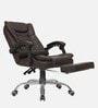 Urbane Pro Leatherette Executive  Chair In Brown Colour