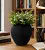 Urn Shape Flower Vase for Home Decor, Iron, Matte Powder-Coated Finish