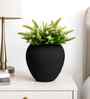 Urn Shape Flower Vase for Home Decor, Iron, Matte Powder-Coated Finish