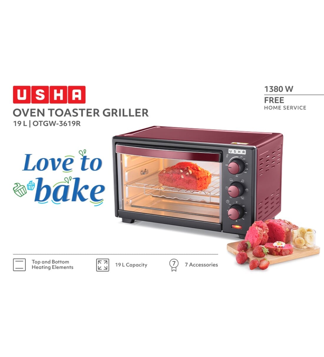 usha 19l otgw 3619r