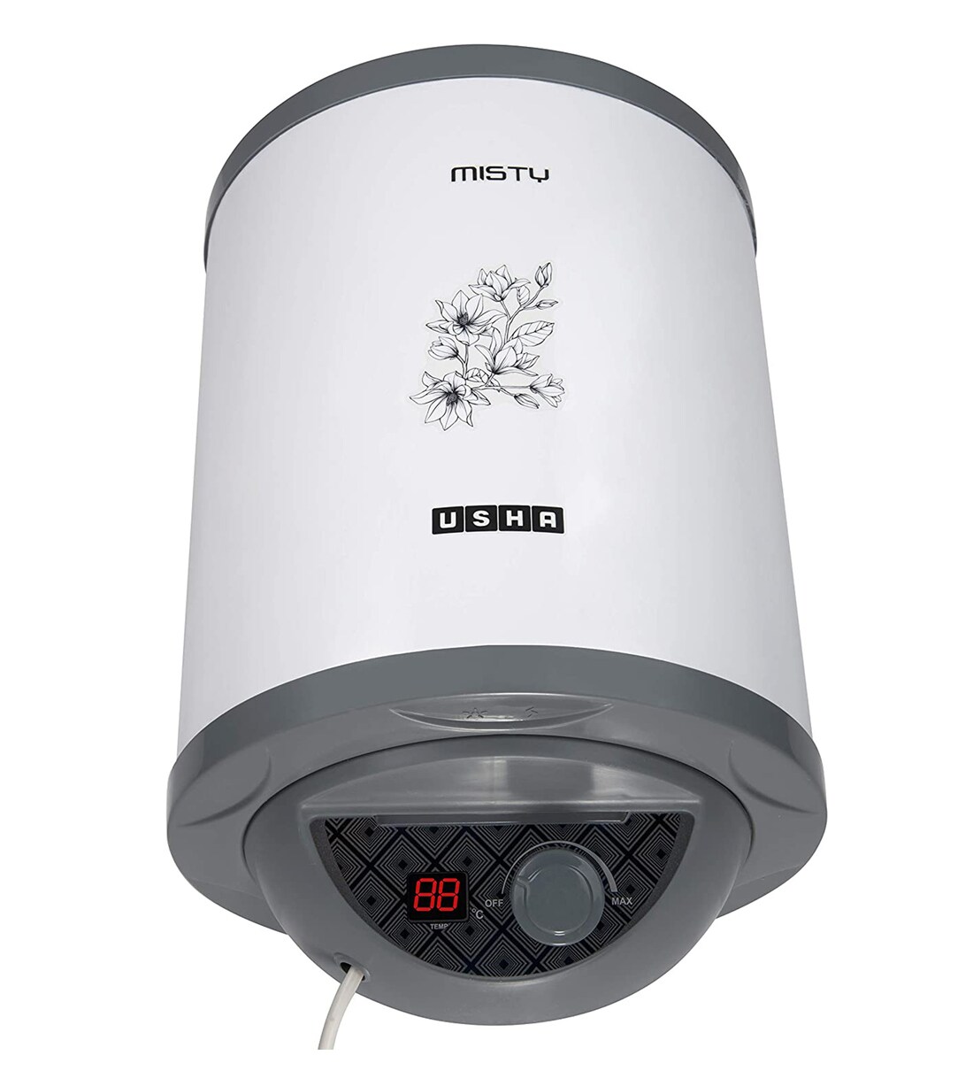 Buy Usha SWH Misty Digital 25 Litres in Grey Magnolia Colour at 10% OFF by  Usha | Pepperfry