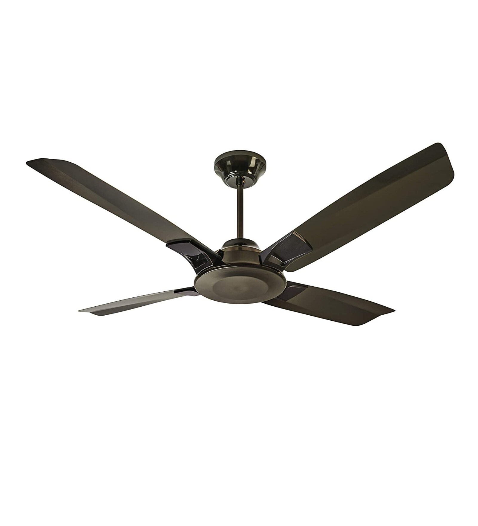Usha Aldora 1320 Mm 4 Blade Premium Ceiling Fan (Black)