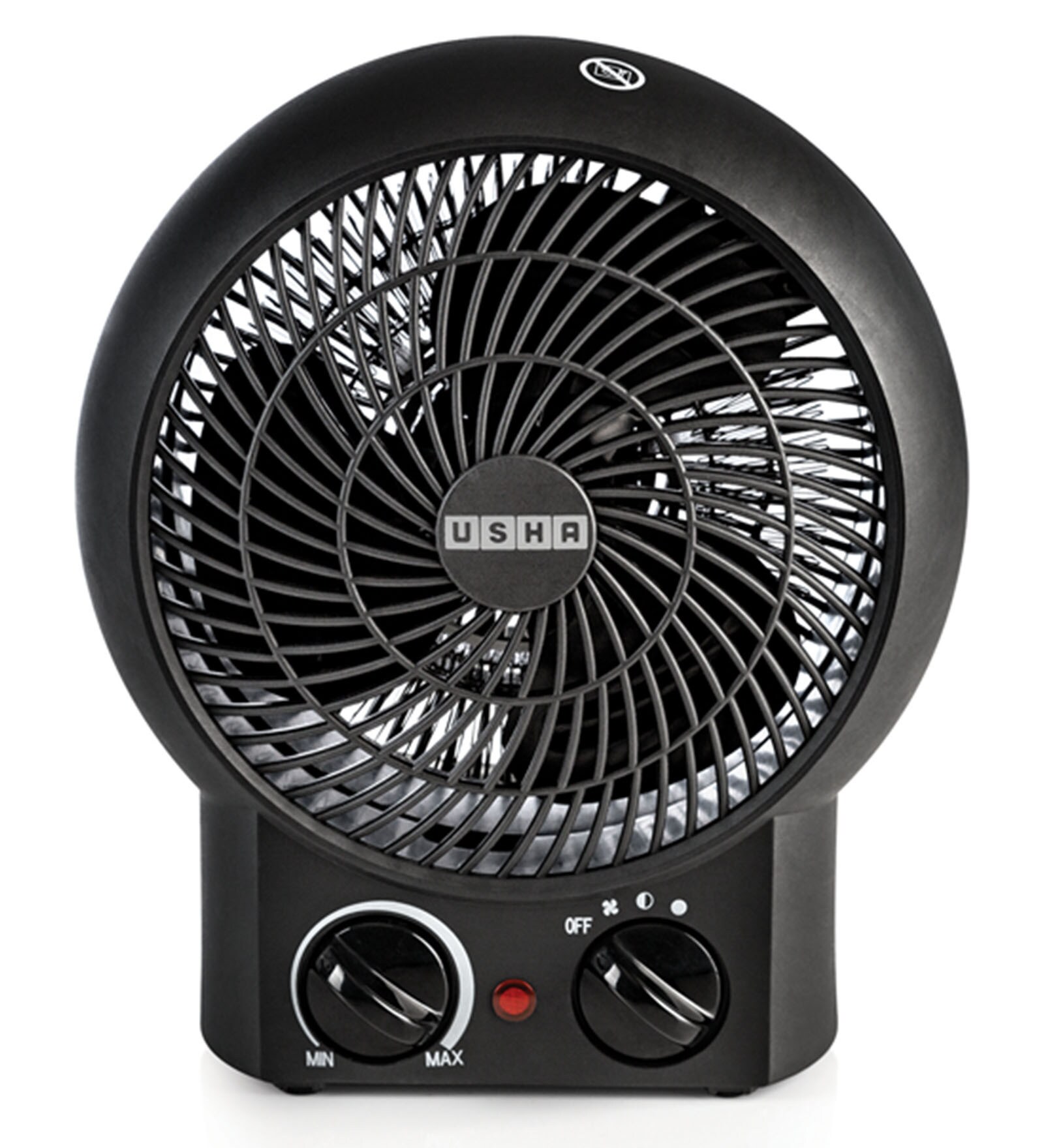 Buy Usha Black Fh 3620 2000Watt Fan Heater Online Fan Heaters Room