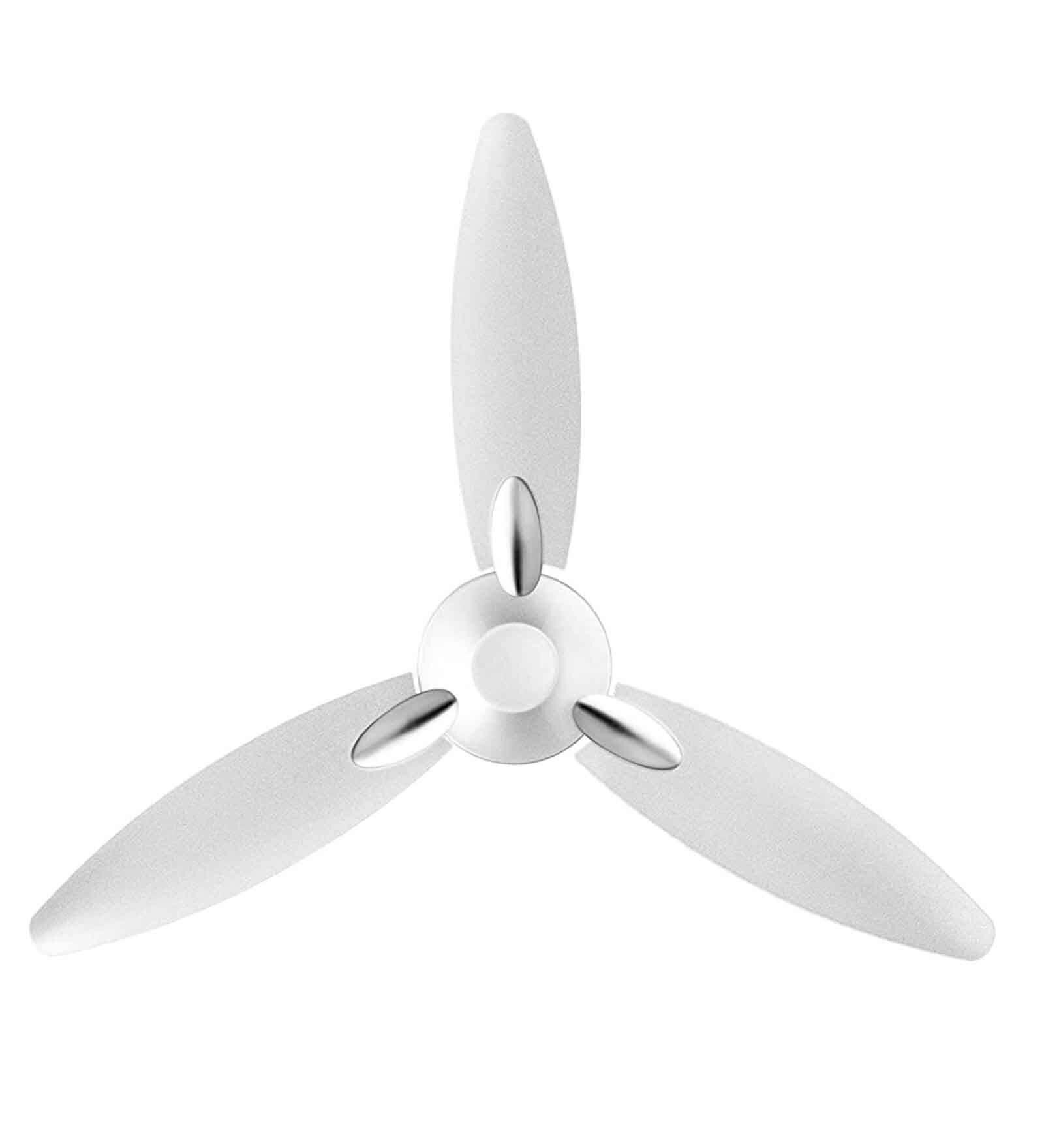 Usha Bloom Daffodil Goodbye Dust Ceiling Fan 1250 Mm (Sparkle White)