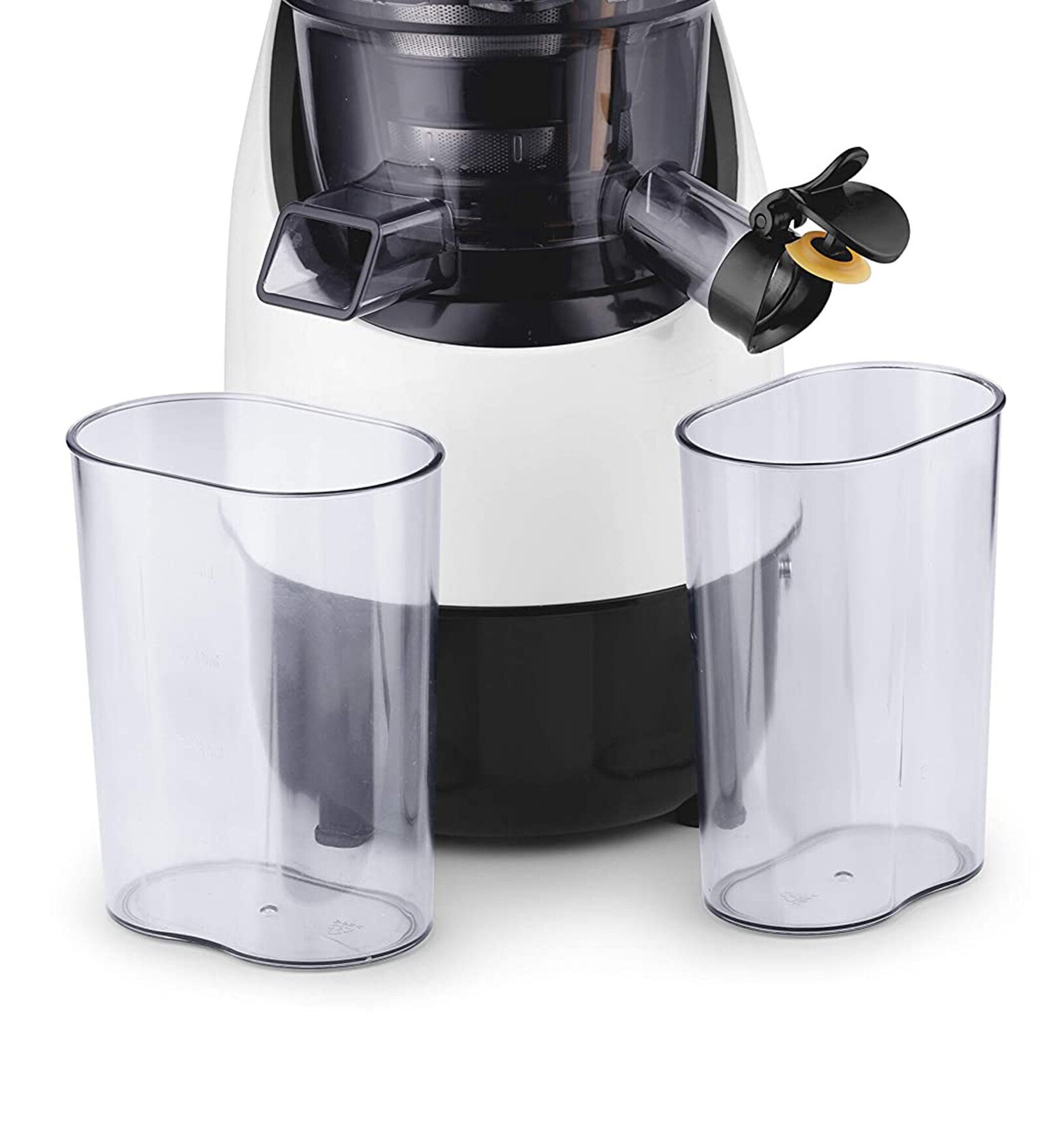 Usha CPJ 382S NutriPress 200W Cold Press Juicer with Full Mouth Feeding Tube in Black & White Colour