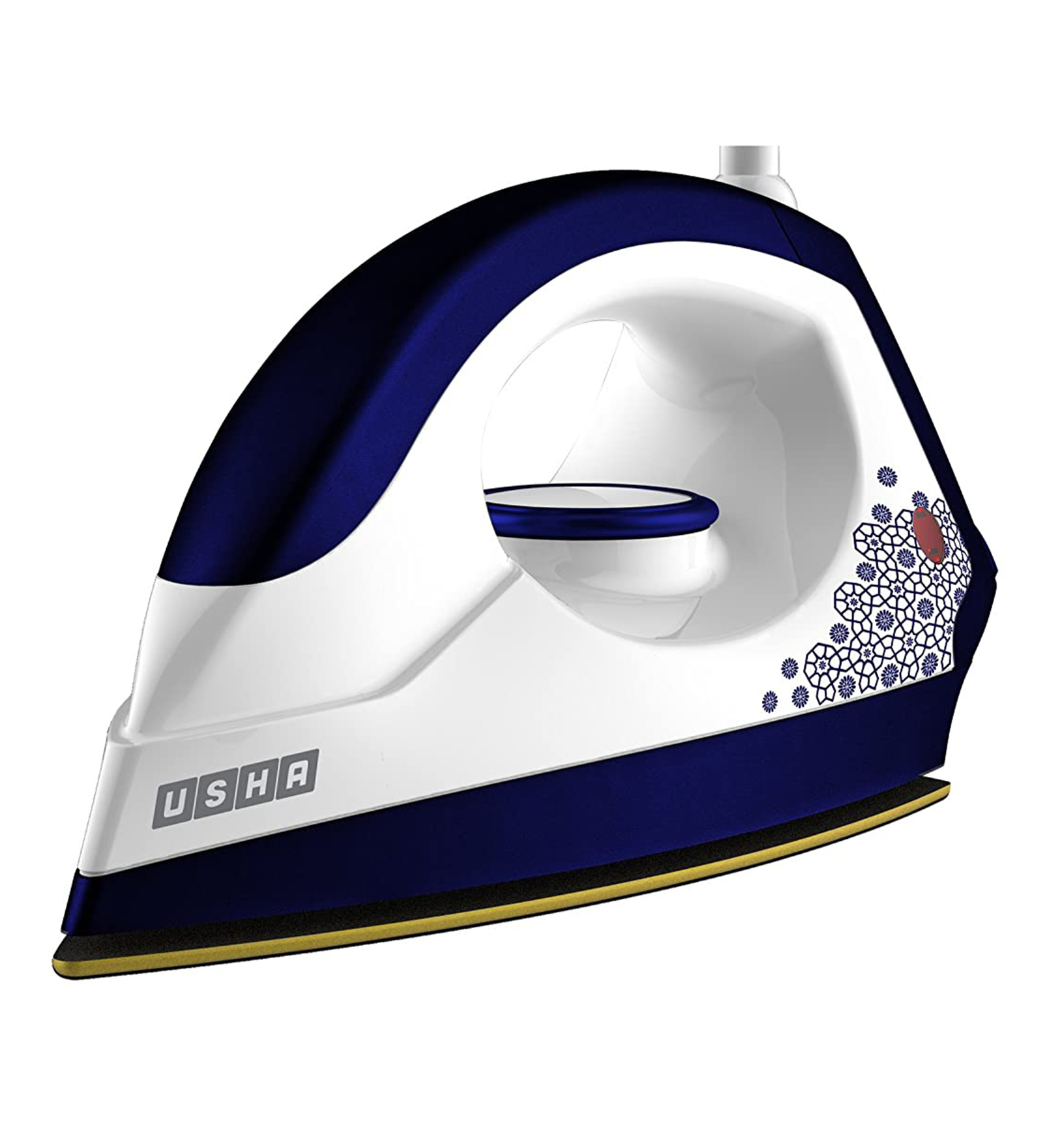 Usha EI 3302 Gold 1100-Watt Lightweight Dry Iron (Galaxy Blue)