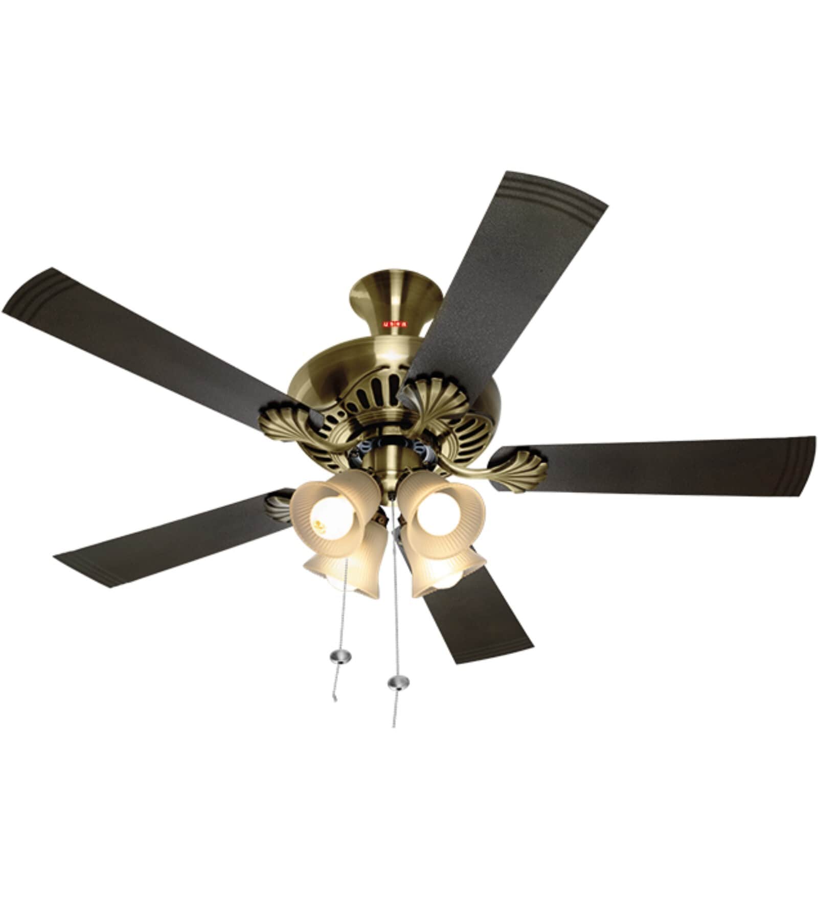 Buy Usha Fontana Maple 1250 Mm Ceiling Fan With Decorative Lights ...