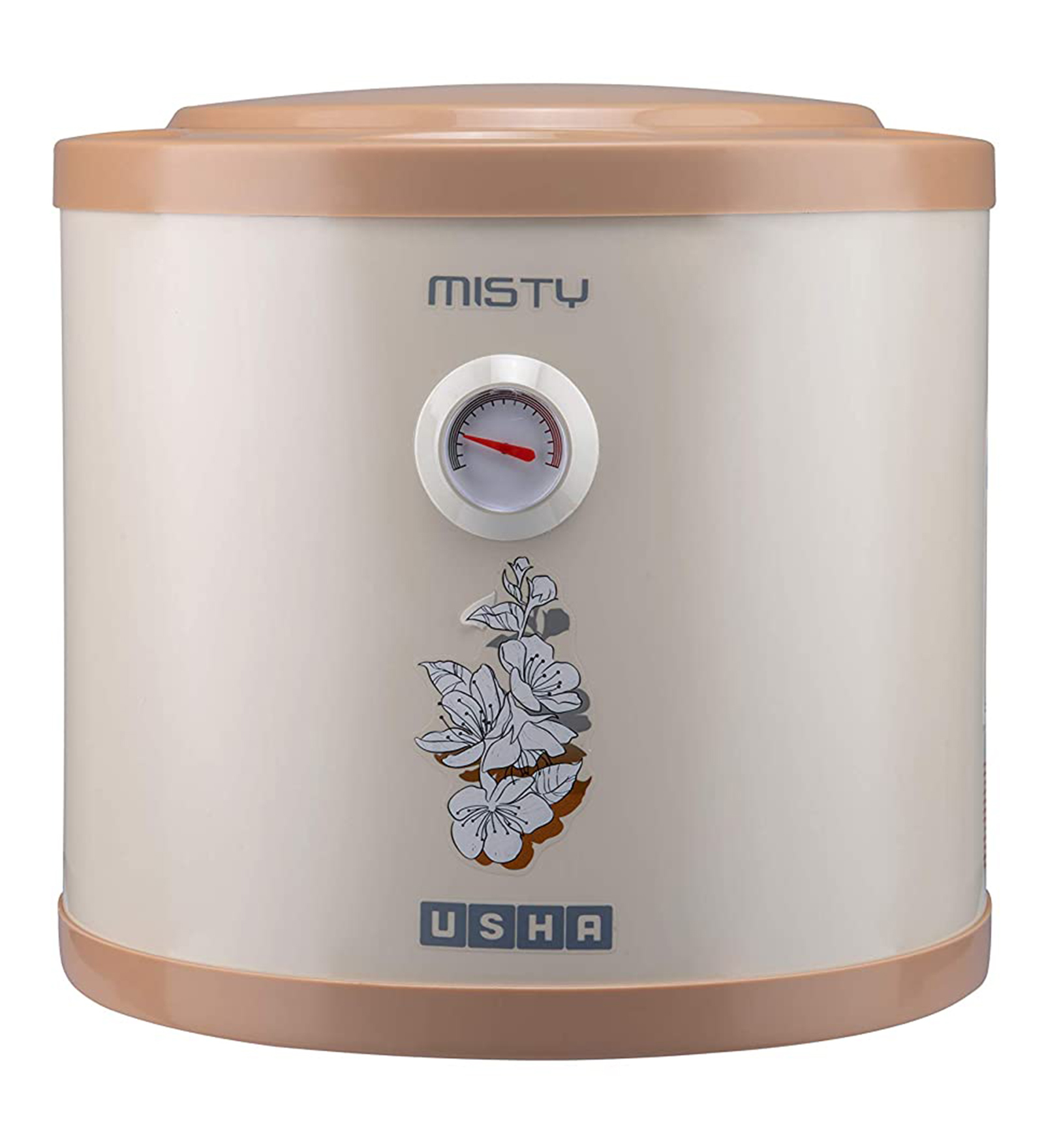 Usha Misty 10 Litres 2000W 5 Star Storage Water Heater in Ivory Cherry Blossom Colour