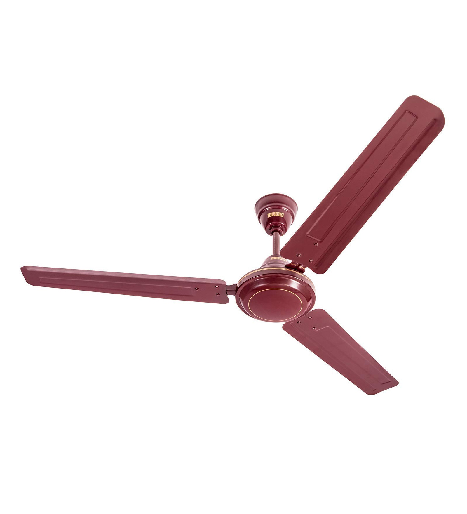 Usha Racer 1200mm Ultra High Speed 400RPM Ceiling Fan in Brown Colour Usha Racer 1200mm Ultra High Speed 400RPM Ceiling Fan in Brown Colour