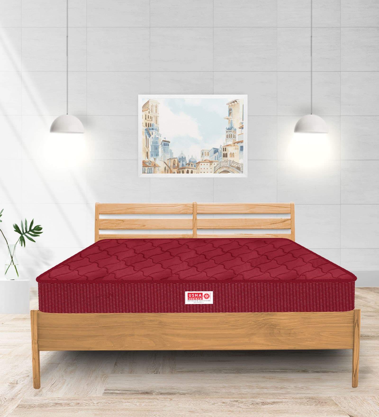 Buy Vitalz 4 inch Foam Single Mattress at 32 OFF by Usha Shriram