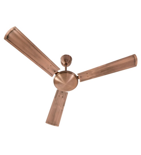 Usha Arion Brush Copper Metal 3 Blades Electroplated Ceiling Fan