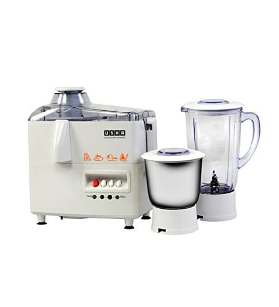 Buy Usha 2 Jars 450W Juicer Mixer Grinder (Model No 3345) Online