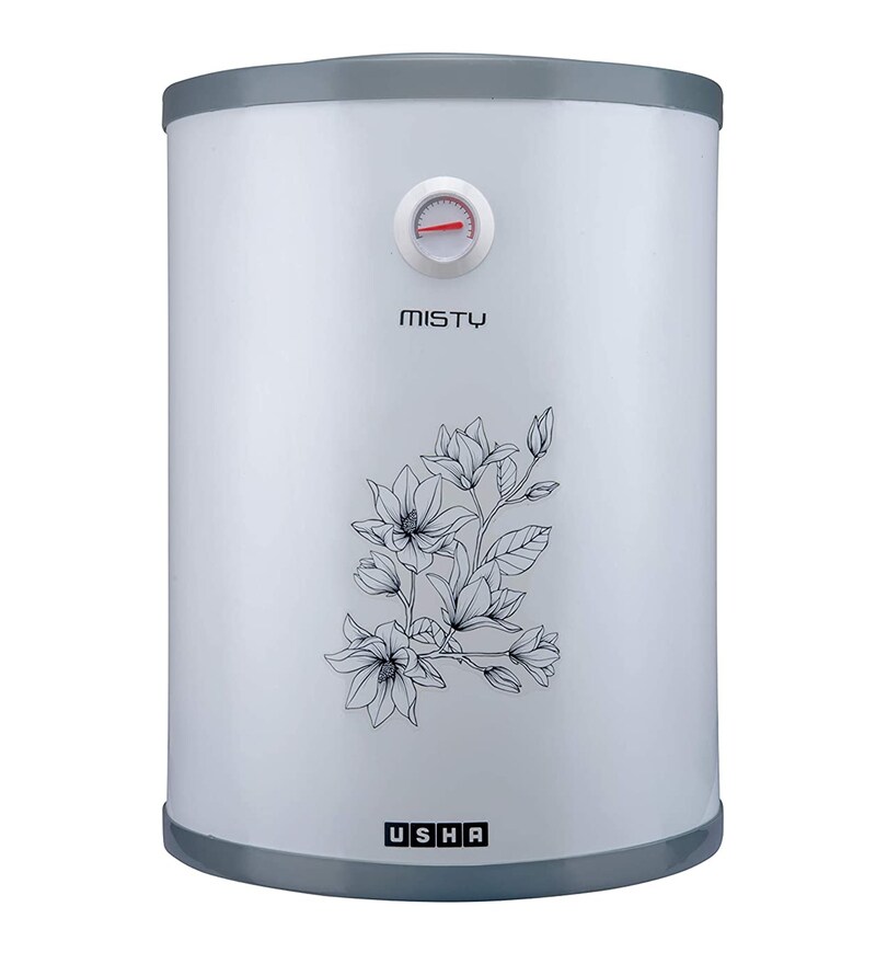 Buy Usha Misty 15 Litres 2000W 5 Star Storage Water Heater in Grey Magnolia  Colour at 29% OFF by Usha | Pepperfry