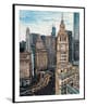 Contemporary Ingenuity Multicolor Paper Framed People and Places Art Print Set of 2