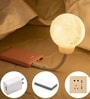 Warm White USB Moon Night Light