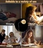 Warm White USB Moon Night Light