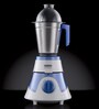 Usha 3563 Imprezza 600W Mixer Grinder with 3Jars (White/Blue)
