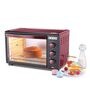 Usha OTGW 3635RC 35 Litres Oven Toaster Grill in Wine & Matte Black Colour