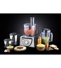 Usha 3810 1000W Food Processor with 13 Accessories & Premium SS Finish (Black & Silver)