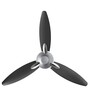 Usha Bloom Daffodil Goodbye Dust Ceiling Fan 1250 Mm (Sparkle Grey & Black) Set of 2