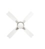 Usha Bloom Dahlia Goodbye Dust 1300 Mm 4 Blade Ceiling Fan (Sparkle White & Silver)