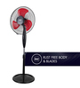 Usha Colossus 400mm Rust Free Aluminium Blade Pedestal Fan in Red Colour