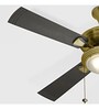 Usha Fontana One 1270 Mm Ceiling Fan with Decorative Lights (Antique Brass)