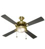 Usha Fontana One 1270 Mm Ceiling Fan with Decorative Lights (Antique Brass)