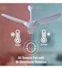 Usha Heleous 1220 Mm Premium BLDC Ceiling Fan with Rust Free ABS Blades and RF Remote (Horizon Blue)