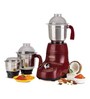 USHA Mixer Grinder MG 3773 750W Mixer Grinder with 3 Jars in Maroon Colour