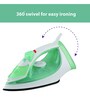USHA SI 3816 1600-Watt Steam Iron (Green/White)