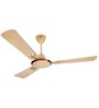 Usha Striker Galaxy 1200 Mm Goodbye Dust Ceiling Fan with Anti Dust Feature (Bright Gold) Set of 2