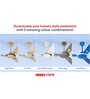 Usha Striker Galaxy 1200 Mm Goodbye Dust Ceiling Fan with Anti Dust Feature (Bright Gold) Set of 2