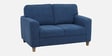 Utopia Fabric 2 Seater Sofa in Blue Colour