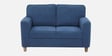 Utopia Fabric 2 Seater Sofa in Blue Colour