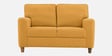 Utopia Fabric 2 Seater Sofa In Yellow Colour