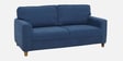 Utopia Fabric 3 Seater Sofa in Blue Colour