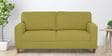 Utopia Fabric 3 Seater Sofa In Green Colour